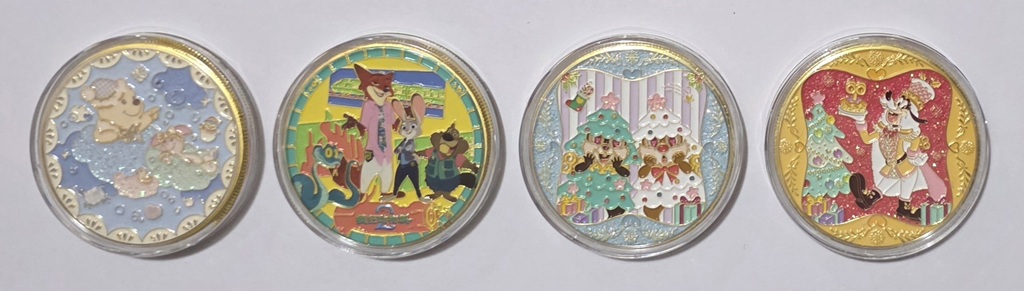 Disneytown Shanghai Disneyland Medallions 